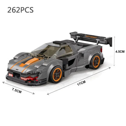 Car Series Building Blocks Model Sets Sports Racing Speed Champion DIY Educational Bricks Toys Boys Kids Adult Christmas Gifts-EXPROTAS