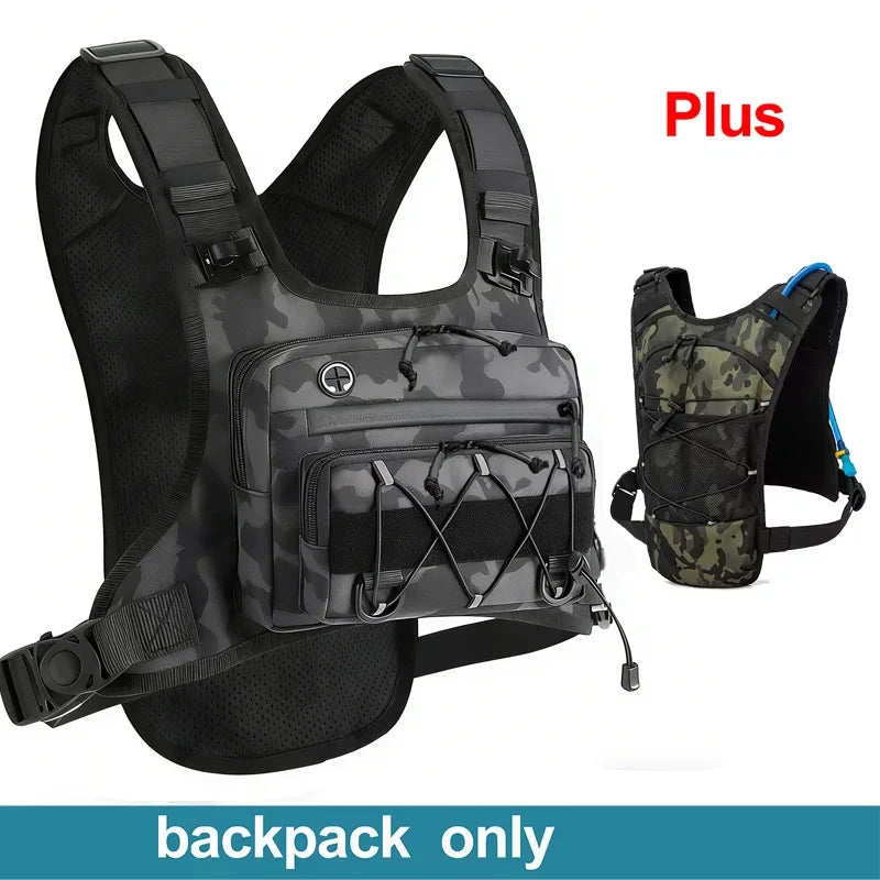 Hydration Vest Bag for Running Hiking Cycling Men Women Breathable Pack