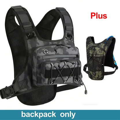Hydration Vest Bag for Running Hiking Cycling Men Women Breathable Pack