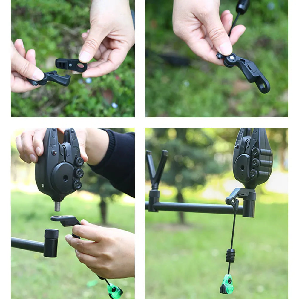 Fishing Alarm for Carp Rods Robust Quick Setup Anglers Accessories