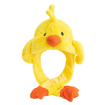 Funny Ear Hat Plush Rabbit Animal Cap for Party Teens Headwear