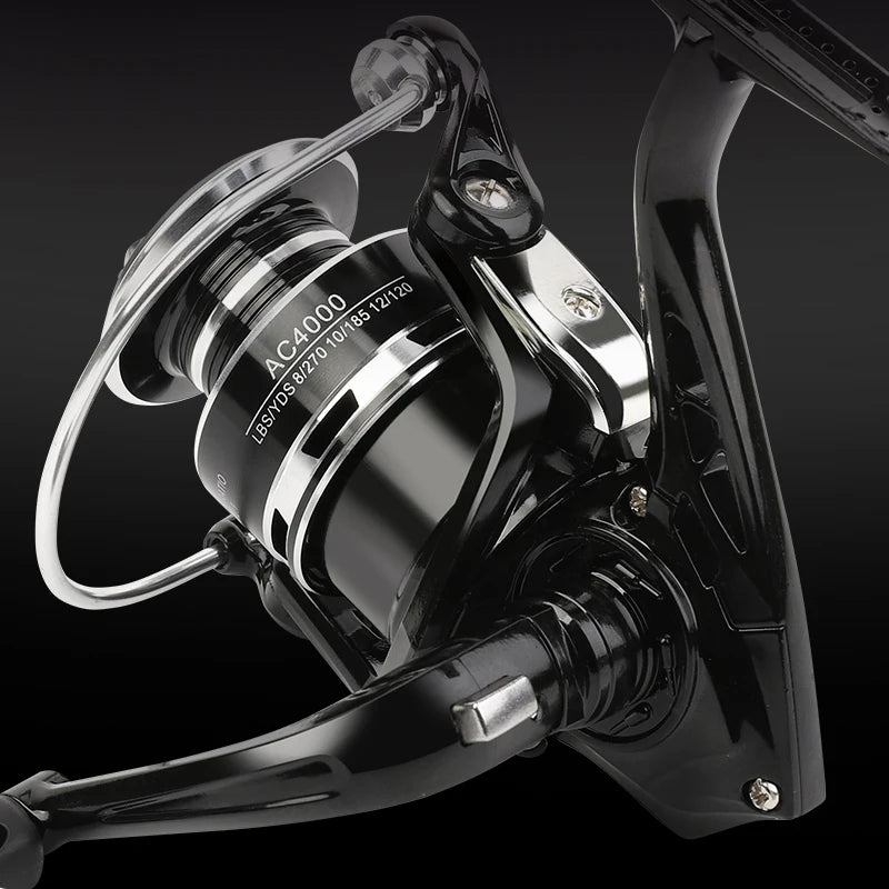 BILLINGS Spinning Fishing Reel AC1000-7000 Max Drag 10KG Interchangeable