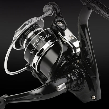 BILLINGS Spinning Fishing Reel AC1000-7000 Max Drag 10KG Interchangeable