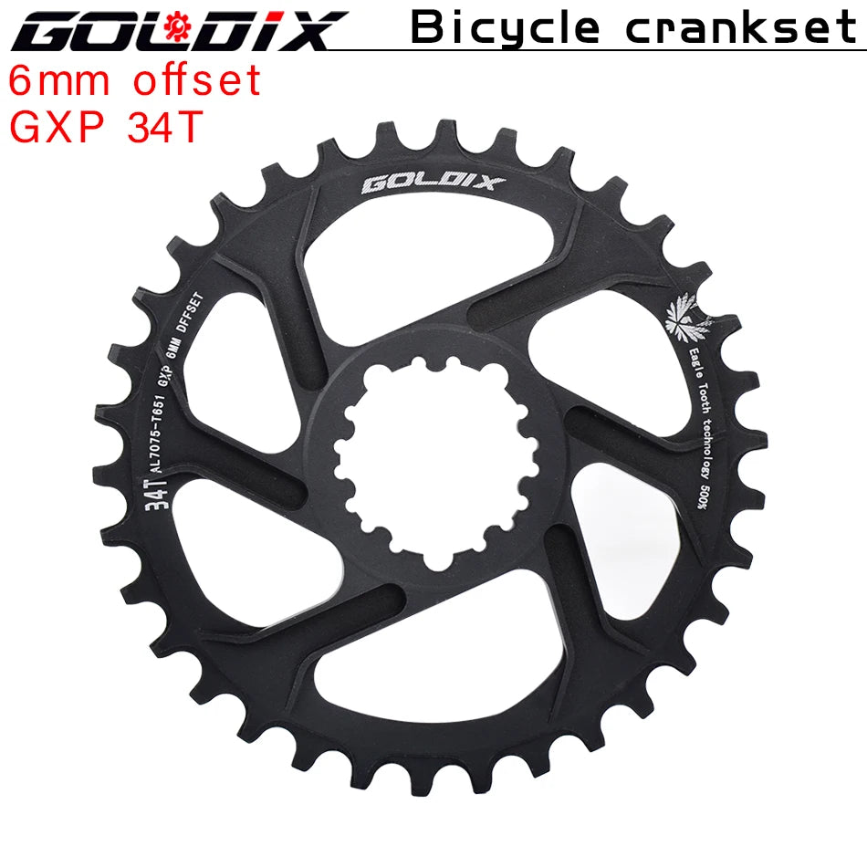 MTB Chainring 30T 32T 34T 36T 38T Direct Mount SRAM 0mm 3mm 6mm Offset
