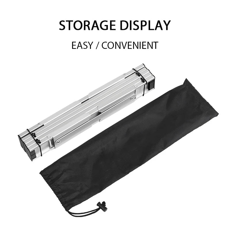 Mini Camping Table Ultralight Portable Aluminum Folding Outdoor Picnic BBQ