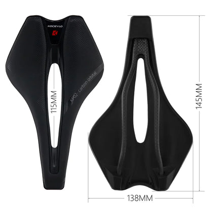 KOCEVLO Dimension 143 Carbon Saddle Ultralight 120g Bike Racing Seat Cushion
