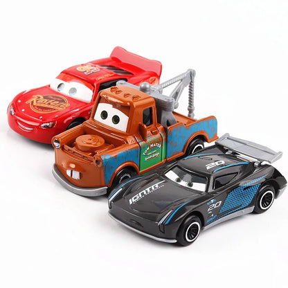 Disney Pixar Car 3 6/7pcs Set Lightning McQueen Jackson Storm Mack Uncle Truck 1:55 Dietcast Metal Car Model Children's Toy Gift-EXPROTAS