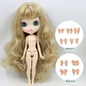 ICY DBS Blythe Factory Doll 1/6 BJD OB24 Ball Joint Body DIY Dress Up