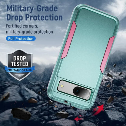For Google Pixel 6A-9A Shockproof Armour Case TPU PC Heavy Duty Cover