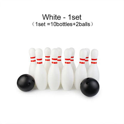 Bowling Games Outdoor Plastic 2Ball 10Pins Indoor Sports Fun