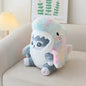 Kawaii Shark Cat Plush Soft Stuffed Doll Toy for Kids Birthday Gift