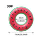 1PC Watermelon Inflatable Swim Ring, Adult Pool Float, Thickened PVC Floats, Summer Beach Water Toy Pool Party Ring