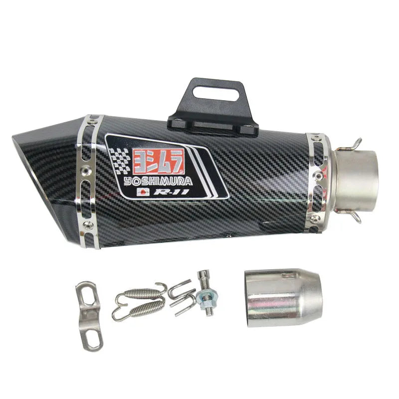 Universal 36-51mm Motorcycle Exhaust With Dbkiller Stickers Or Laser Logo Muffler For Z900 GSXR1000 SV650 R6 R3 ZX6R ZX10 MT07-EXPROTAS