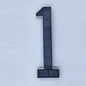 Solar House Number Light LED Address Plaque Sign for Door Wall Outdoor