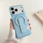 Matte Clear MagSafe Card Holder Case for iPhone 13-17 Pro Max Shockproof