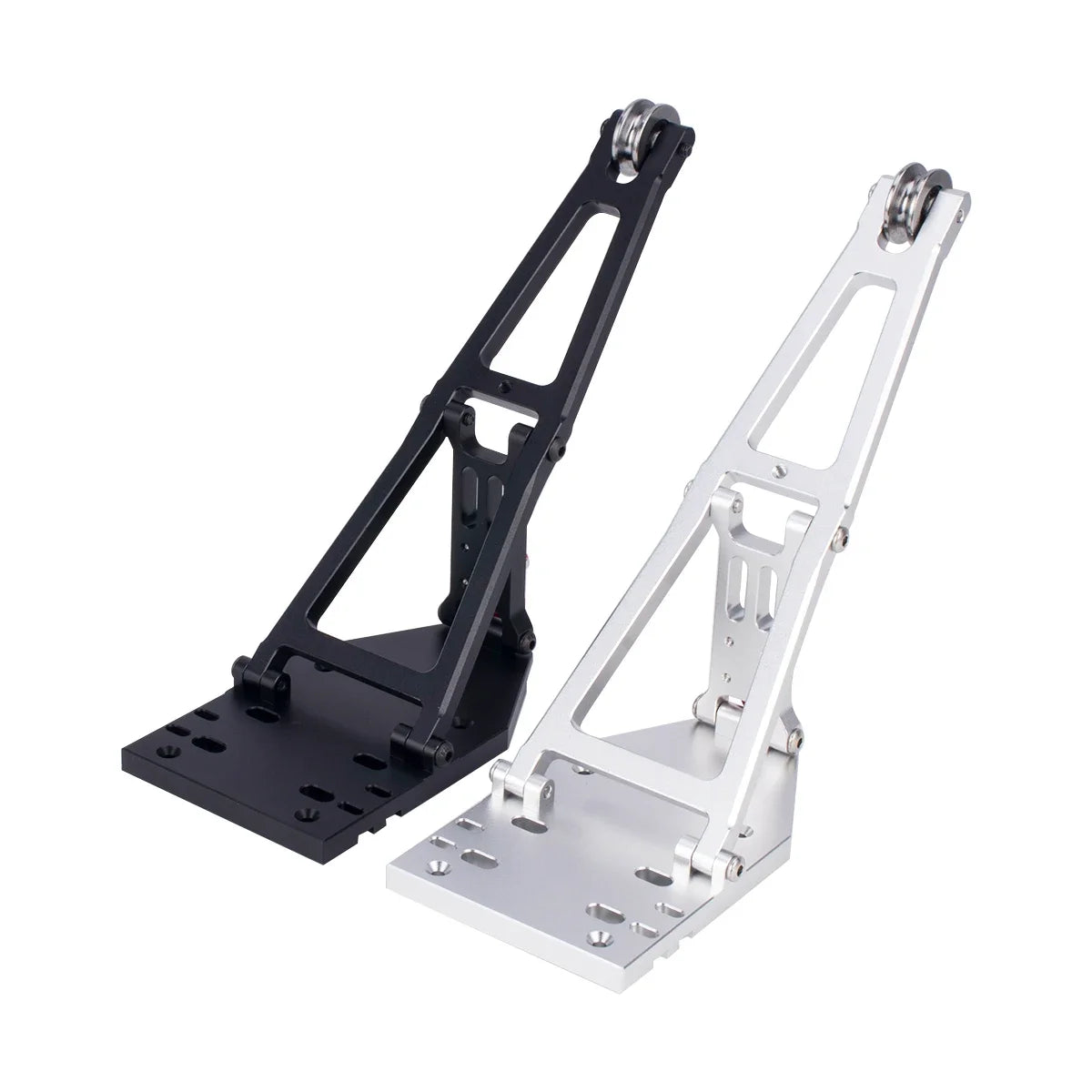 CNC Aluminium RC Wrecker Tow Truck Crane Arm kit Simulation for 1/10 Car Crawler Axial Capra 1.9UTB Trail Buggy Upgrade parts-EXPROTAS