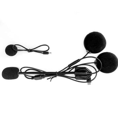 Maxto M2 M3 M3S M2C Helmet Intercom Headset Mic Earphone 2-in-1