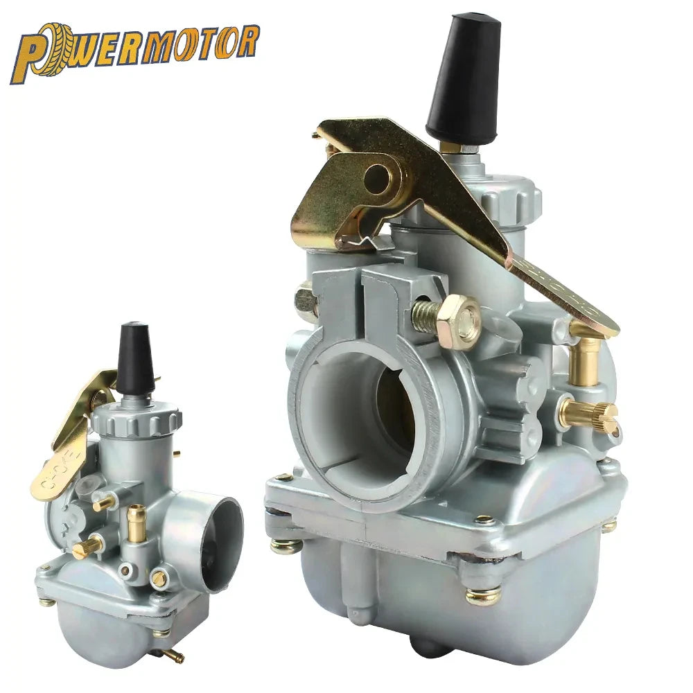 Mikuni VM20 20mm Carburetor for 50-125cc ATV UTV Dirt Bike, Motocross Fuel System