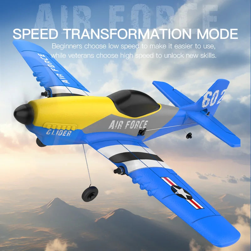 KF602 RC Airplane 2.4G EPP Foam Glider Remote Control Plane Flying Model Toy