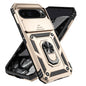 Google Pixel 6-9 Pro XL Armour Ring Case Camera Cover Shockproof Kickstand
