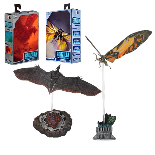 2019 King Kong vs gojira Movie Mothra Rodan Action Figure Kaiju Monsterverse Dinosaur Model Collectible Action Toys Gifts-EXPROTAS