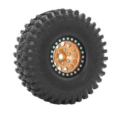 Beadlock Wheel 1.9 Metal Rim for 1/10 RC Crawler Axial SCX10 TRX-4 Redcat