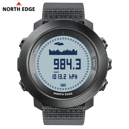 Men's Digital Dive Watch Outdoor Waterproof 100M North Edg Apache-D Sport