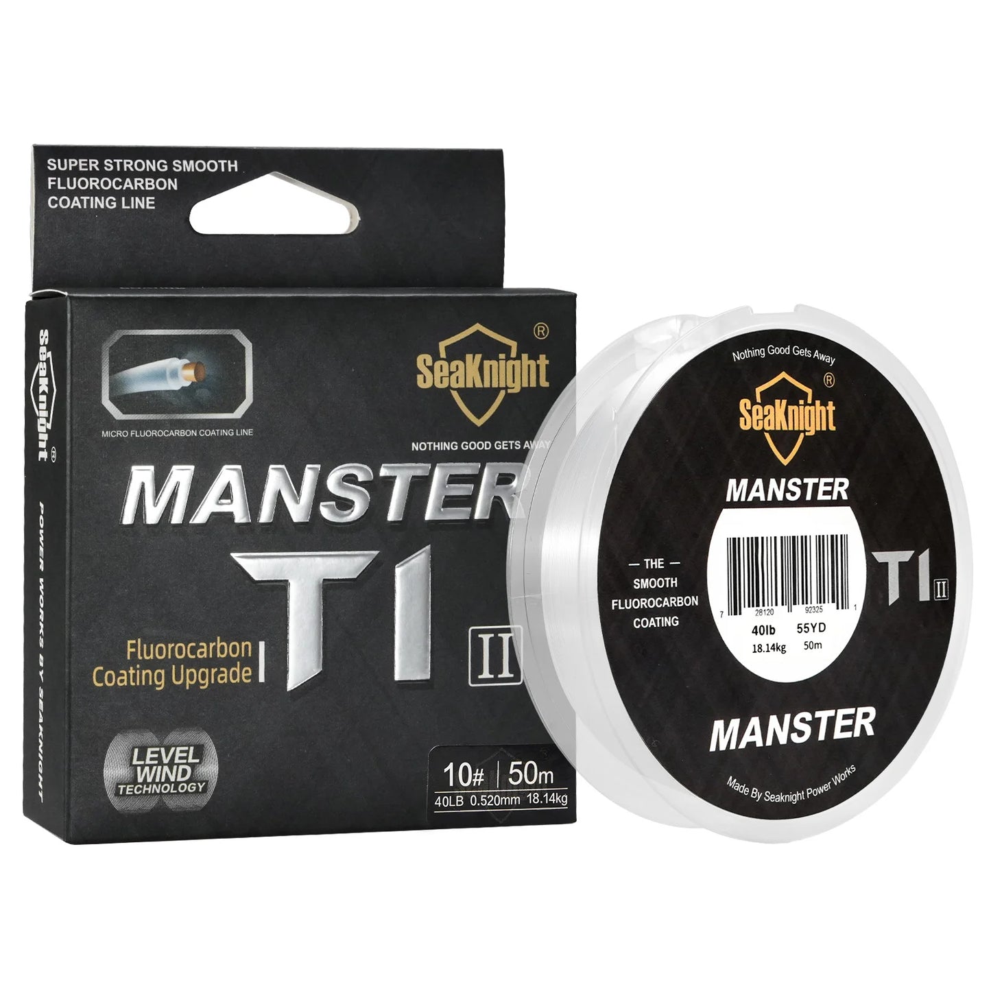 Fishing Line 100M Fluorocarbon Coating SeaKnight Manster 3-100LB