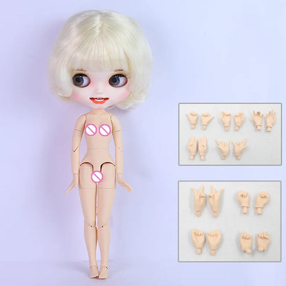 ICY DBS Blythe Doll 1/6 BJD Joint Body 30cm White Skin Dopamine Girl Anime Toy