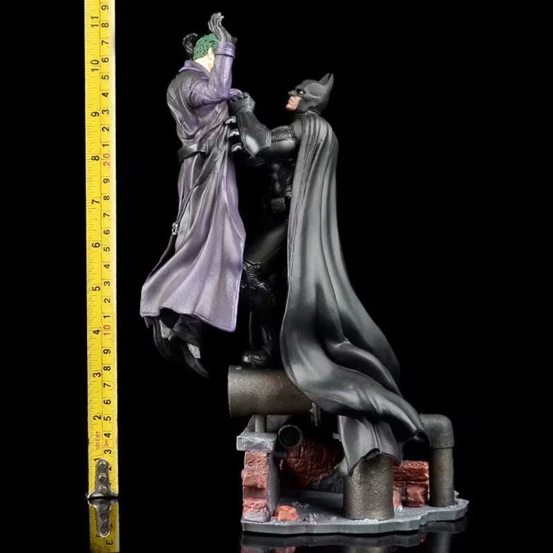 Batman VS Joker Action Figure Arkham Comic Anime Bruce Wayne Joker Figure With Base Big Statue Collection Model Halloween Gifts-EXPROTAS