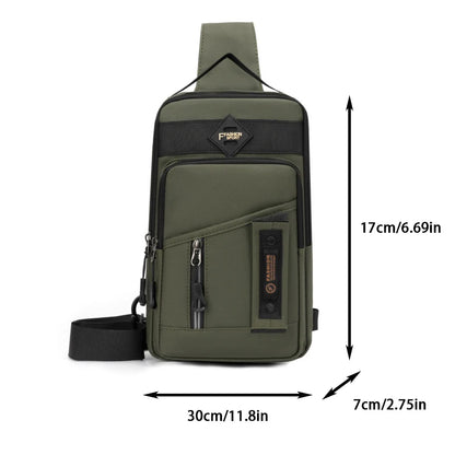 Outdoor Chest Bag Sling Backpack Travel Men Crossbody Shoulder Pack