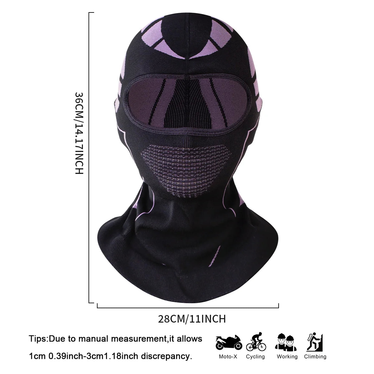 Balaclava Face Mask Winter Ski Cycling Warm Neck Cover for Men Women