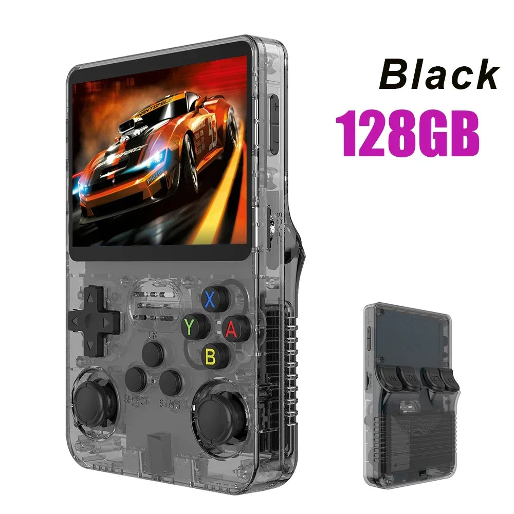 Open Source R36S Retro Handheld Video Game Console Linux System 3.5 Inch IPS Screen Portable Pocket Video Player 64GB 128G Games-EXPROTAS