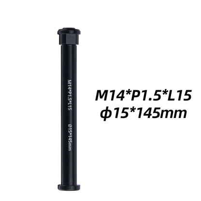 BOLANY Bike Fork Thru Axle Quick Release 15x100/110mm Alloy for MTB Boost Hub