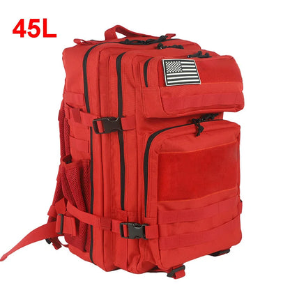 25L 45L Camping Hiking Backpack Tactical Bag Molle Patches Travel 900D Men Women Men Outdoor Ruckdack Shoulder Travel Gym Pack-EXPROTAS