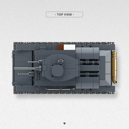 WW2 German Pz.Kpfw.38(t)A Light Tank Building Blocks Military Brick Model Set Gift