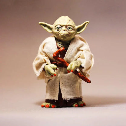 Mandalorian Master Yoda Action Figure with Cloth Collectible Toy