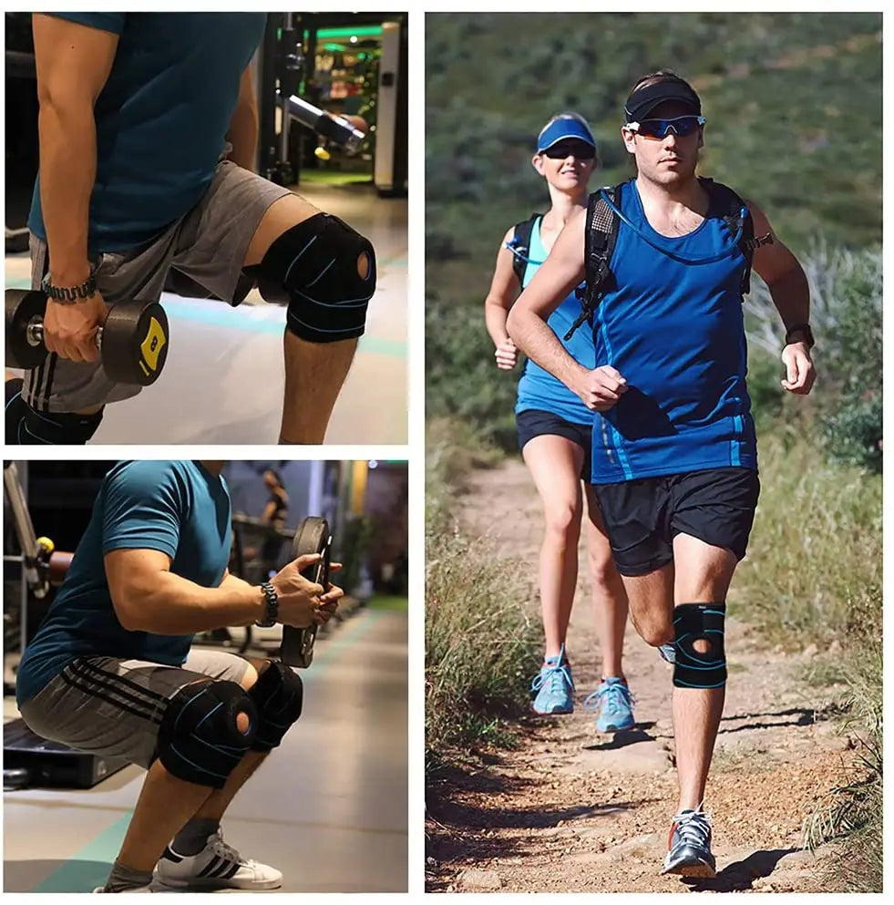 NEENCA Knee Brace with Patella Gel Pad & Side Stabilizers for Men & Women - EXPROTAS