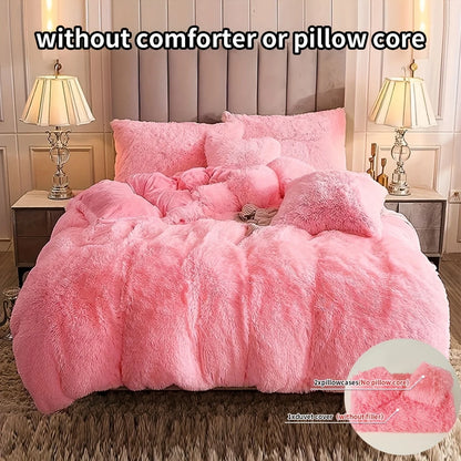 3-Piece Duvet Cover Set Luxury Soft Bedding for King Double Single Size