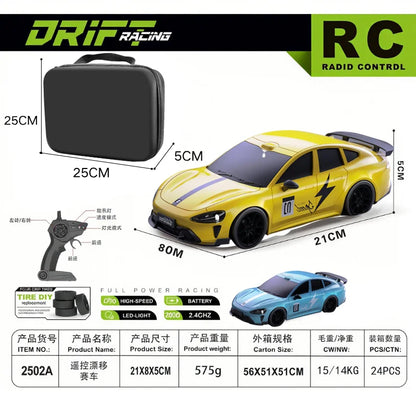 2026 RC Drift Car Speed Remote Control 1:24 Porsche 911 Racing Toy