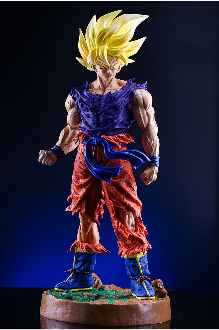 43cm Dragon Ball Z Son Goku Figure GK Super Saiyan Son Goku Action Figure PVC Vegeta Collection Statue Model Figurine Toys-EXPROTAS