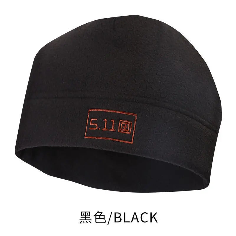 Tactical Fleece Hat Scarf Set Thermal Winter Balaclava Face Mask Cycling Neck Warmer