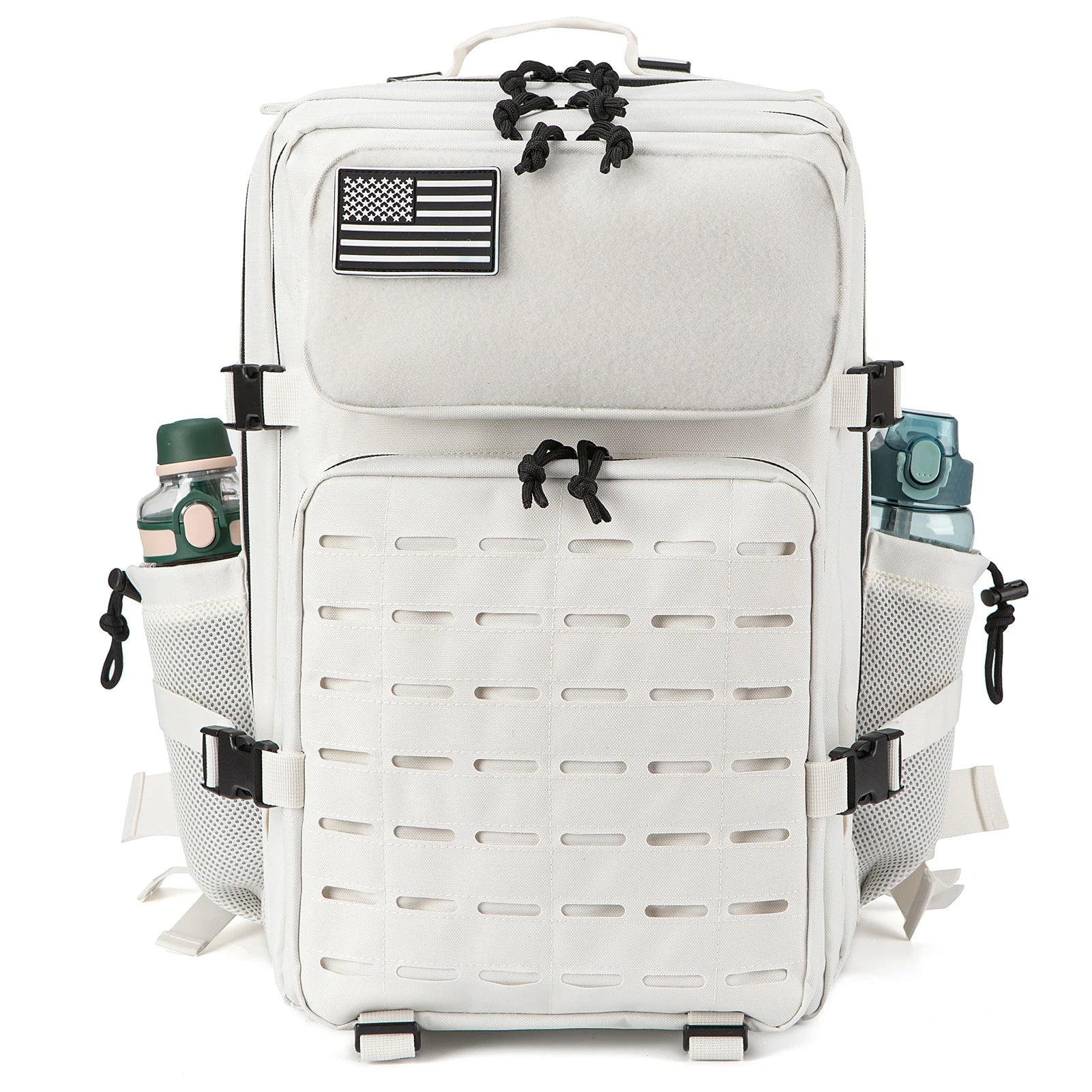 QT&QY 25L/45L Tactical Backpack for Men and Women Outdoor Survival Bug Out Bag Small School Rucksack Hking with Bottle Holder-EXPROTAS
