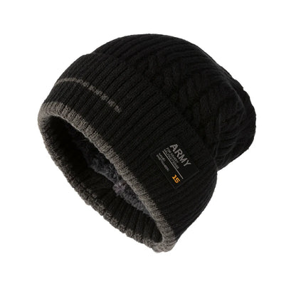 Winter Beanie Hat Knitted Warm Cap Unisex Men Women Bonnet 2023
