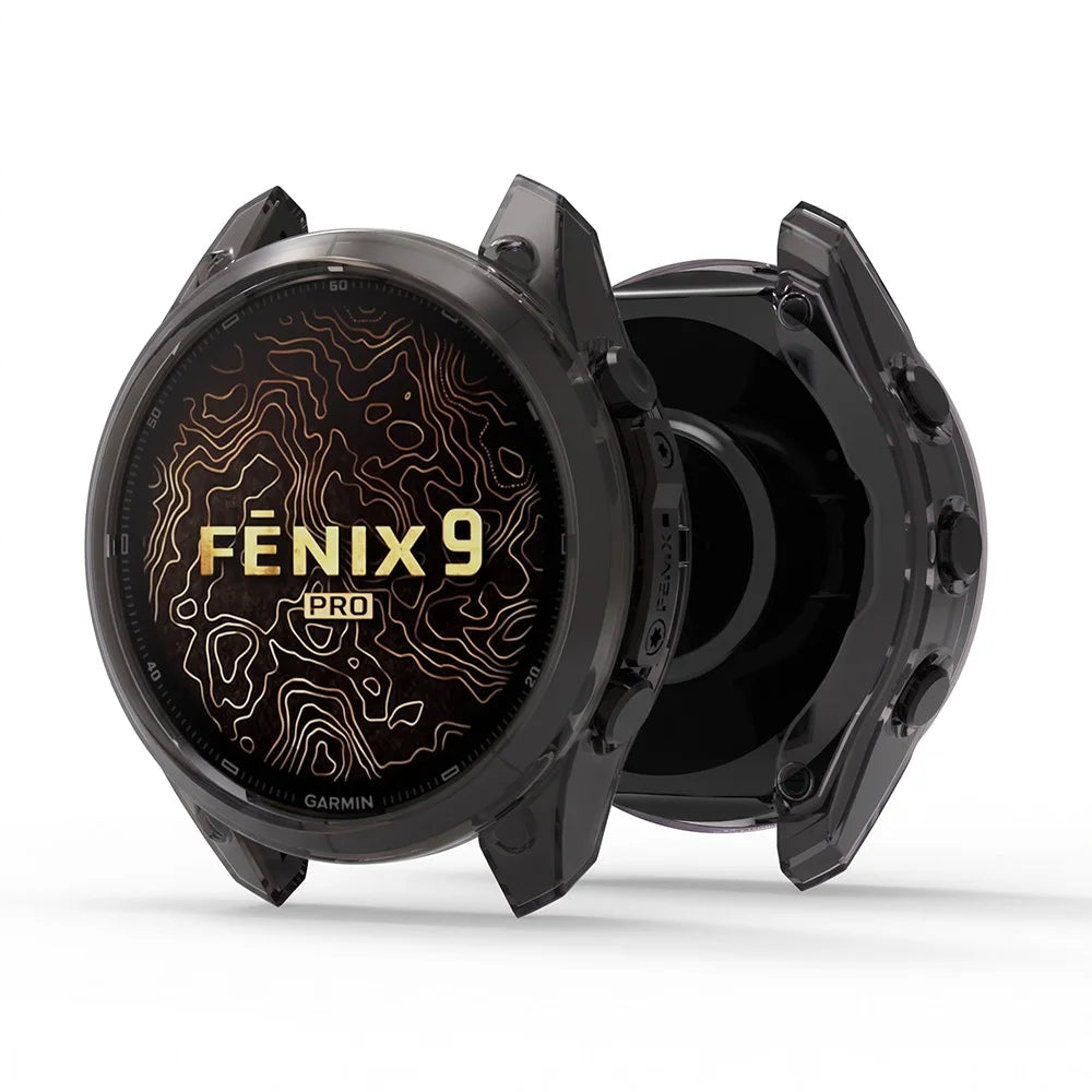 Protective Cover Case For Garmin Fenix 9 Pro 51mm 47mm 43mm TPU Bumper