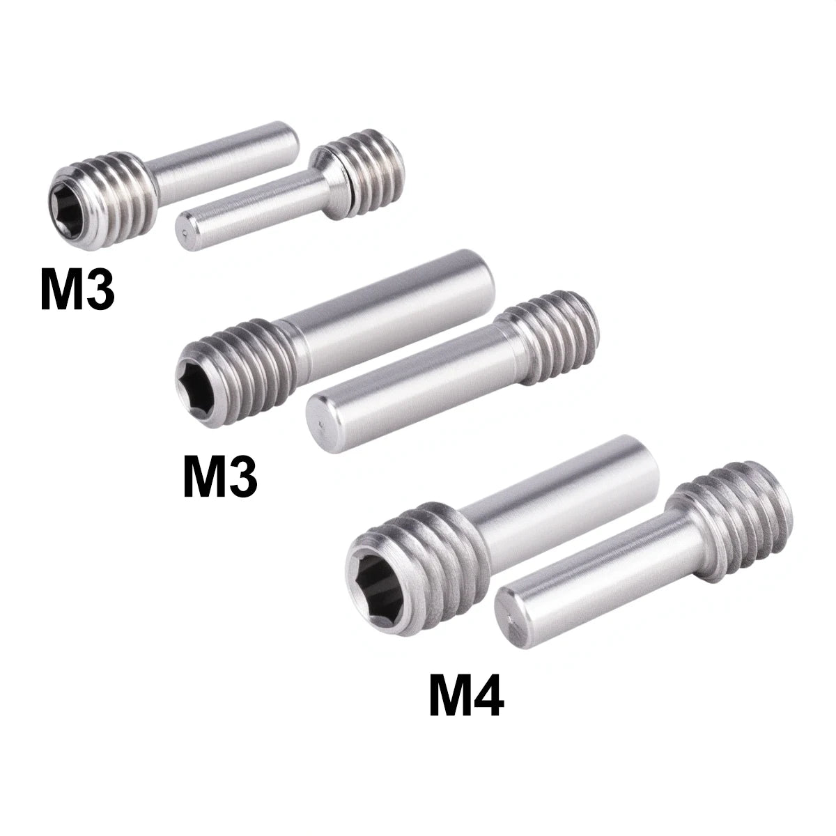 For 1/10 RC Crawler Car 10Pcs Axle Pin Bumper Screw Set SCX10