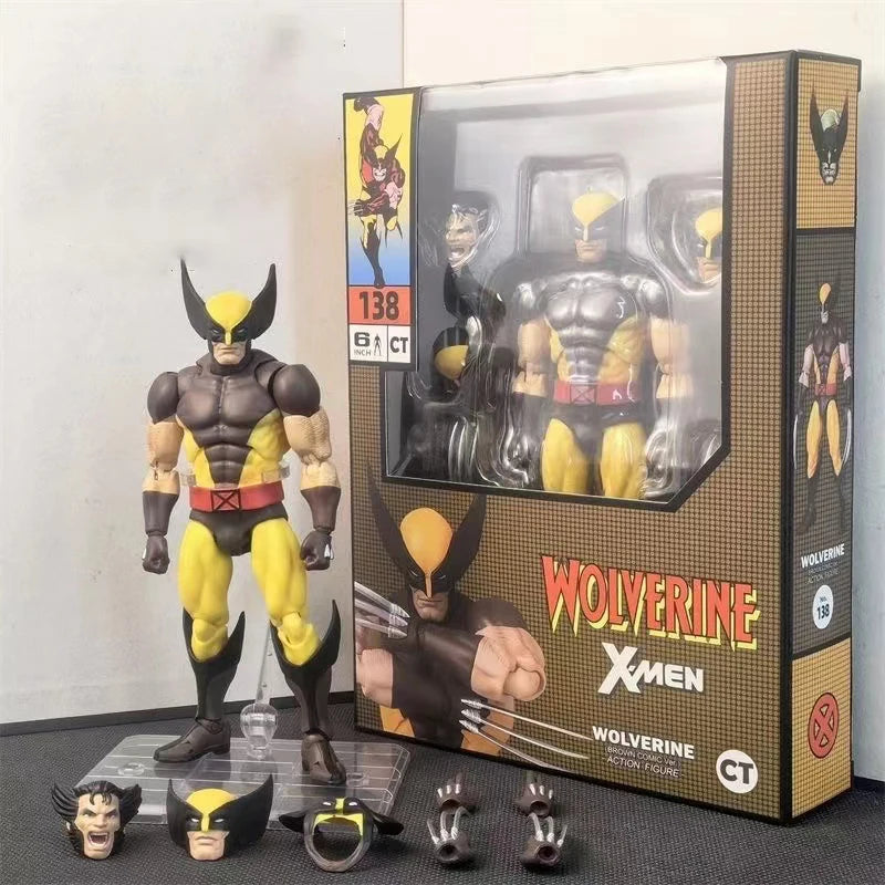 CT Toys Wolverine Deadpool 3 Movie Action Figure Mafex 138 Model Collectible