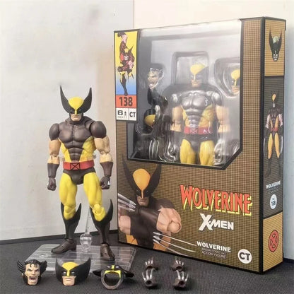 CT Toys Wolverine Deadpool 3 Movie Action Figure Mafex 138 Model Collectible