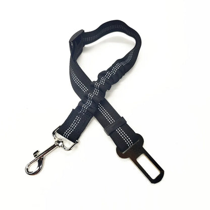 Adjustable Dog Car Seat Belt Harness Travel Safety Elastic Restraint Strap