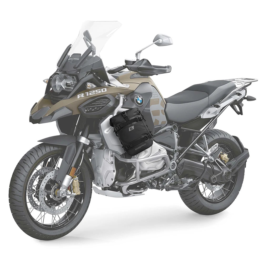 Rhinowalk 6L Waterproof Motorcycle Crash Bar Frame Tool Bag